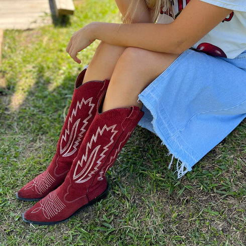 Botas Majestic Borgoña