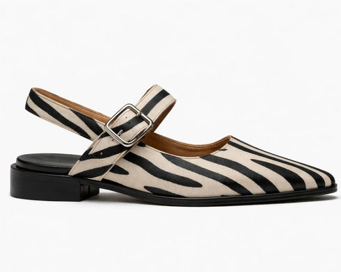 Mules Zafari Zebra